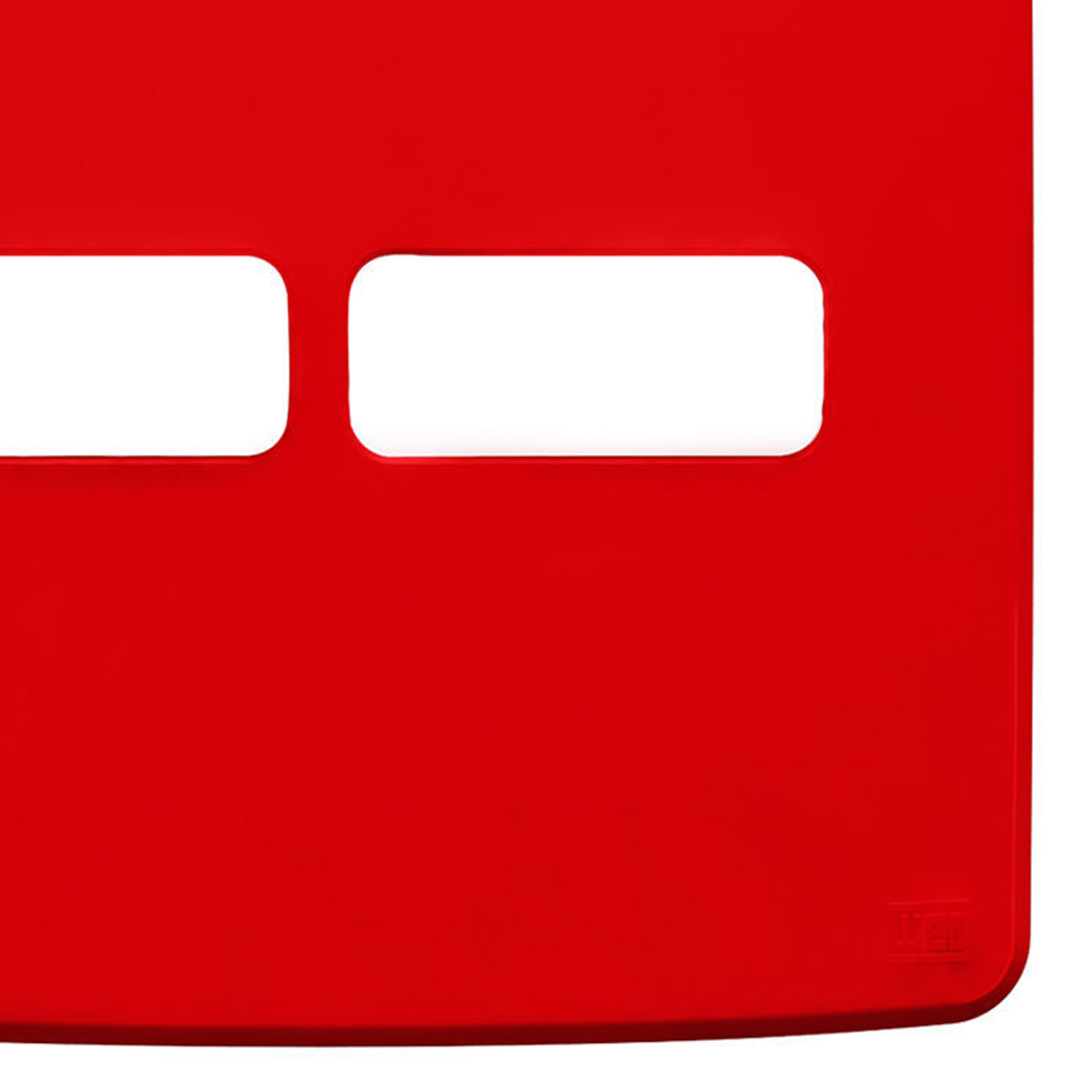 Placa Acabamento 4x4 2 Módulos 1+1 Postos Vermelho Composé 13207691 Weg