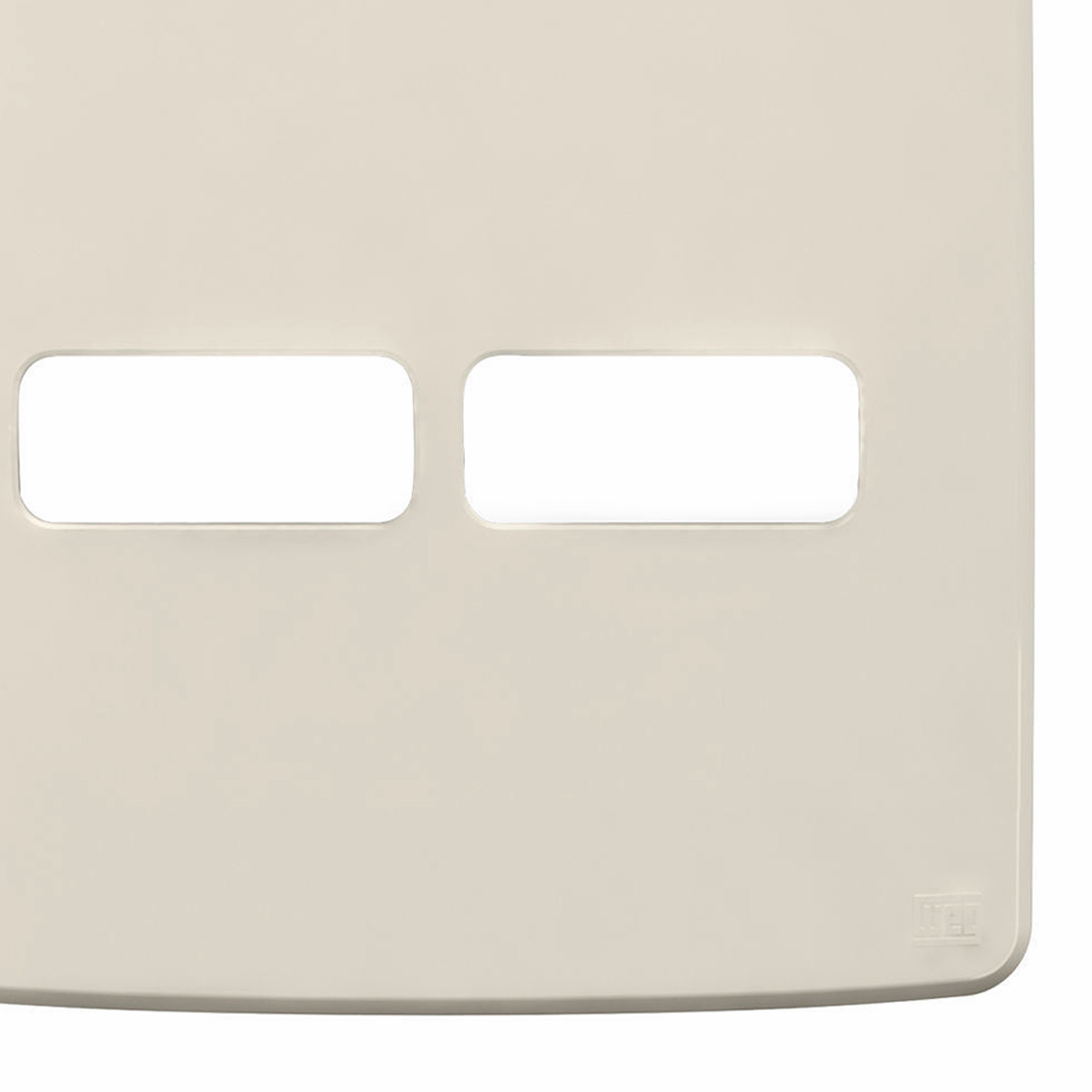 Placa Acabamento 4X4 2 Módulos 1+1 Postos Marfim Compose 13272900 - WEG