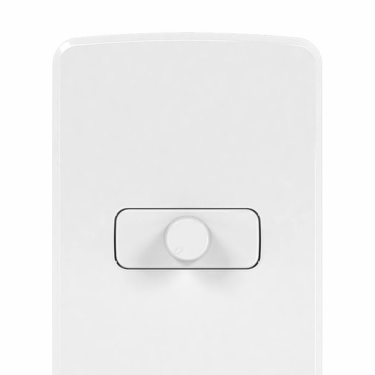 Conjunto 1 Variador Luminosidade Dimmer Rotativo 600W 220V 4X2 Composé Branco - WEG