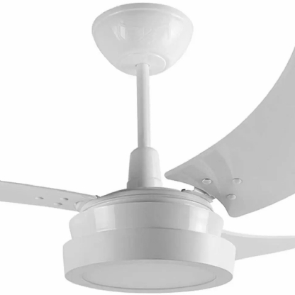 Ventilador Teto Buzios Max Led 110/127V 130W Branco - Tron Ventiladores