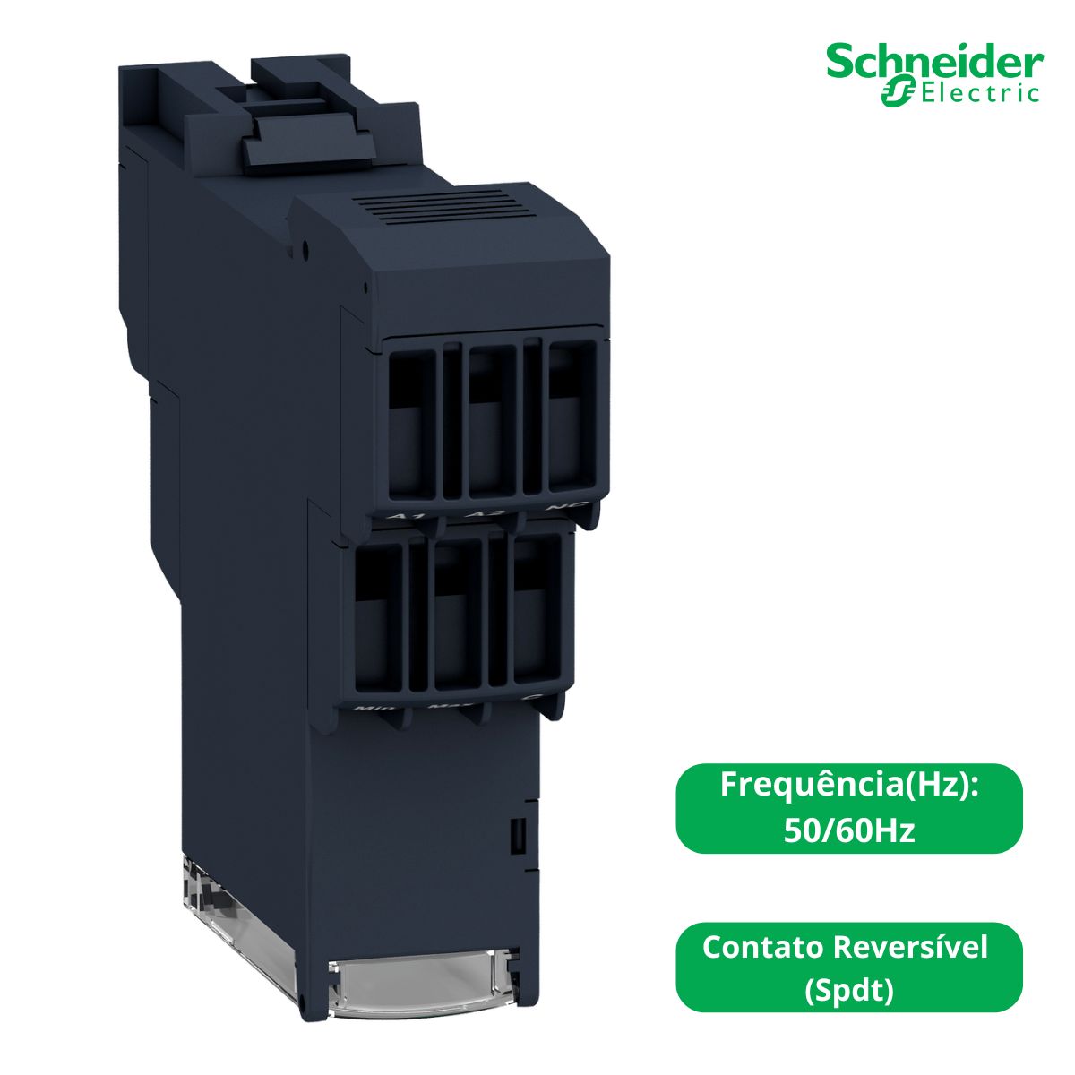 Relé Controle Multifunção Nível 1 Reversível Spdt 8A 24-240Vca/Cc Zelio - Schneider Electric