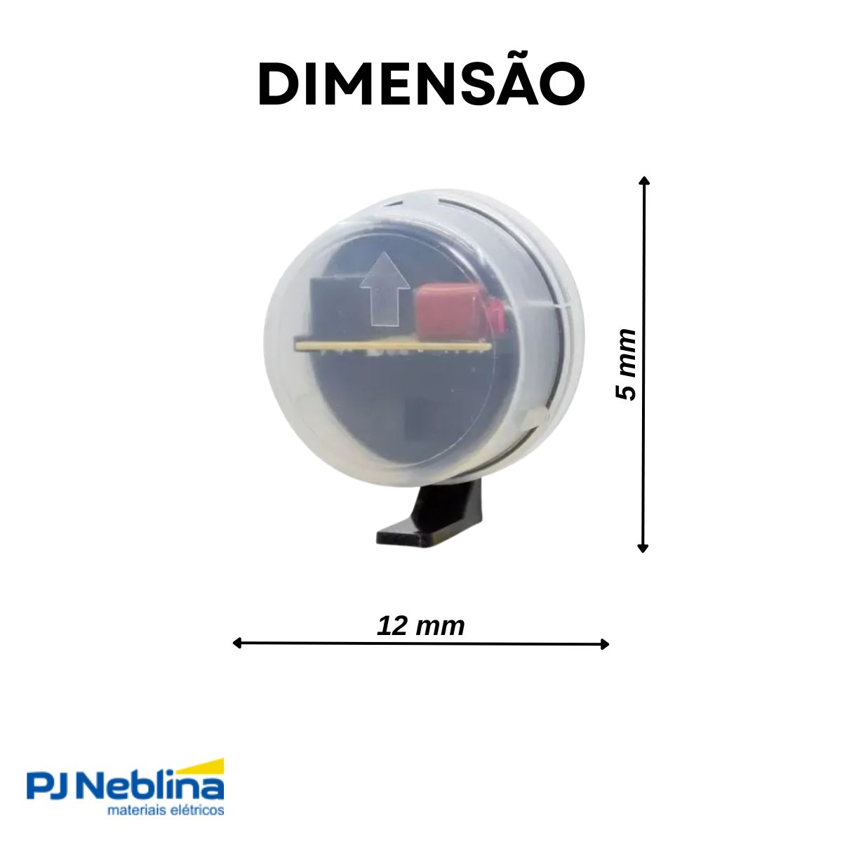 Relé Fotoelétrico 1000W Na 127-220V Terminal C/Suporte - Qualitronix