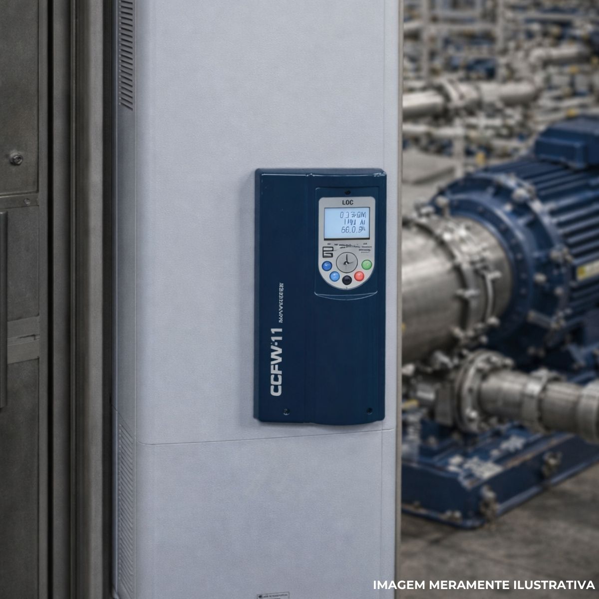 Inversor Frequência Trifásico 380-480V 50/60Hz 312A 150Kw C/Filtro - Weg