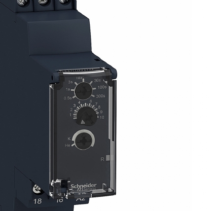 Relé Temporizador Eletrônico 0,05S-300H Multifunção 1Naf 24-240V RE22R1MKMR - Schneider Electric