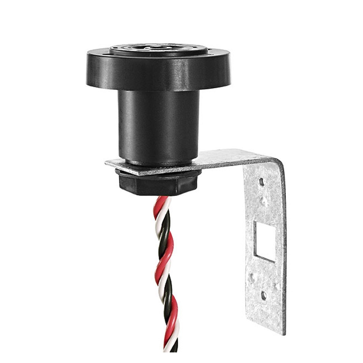 Base Relé Fotoelétrico Giratório Alta 10A 100-240V Suporte Galvanizado Uso Externo - Exatron