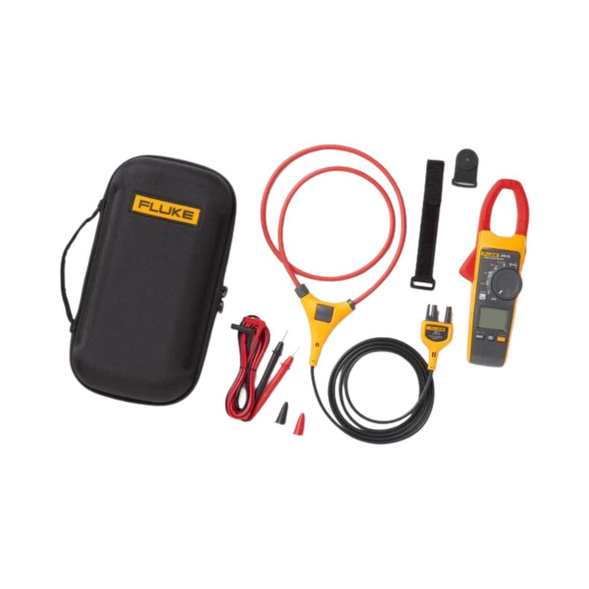Alicate Amperímetro Digital True Rms 1000Aca/Cc 1000Aca/Cc Cat Iii/Cat Iv Com Iflex 5065965 - Fluke