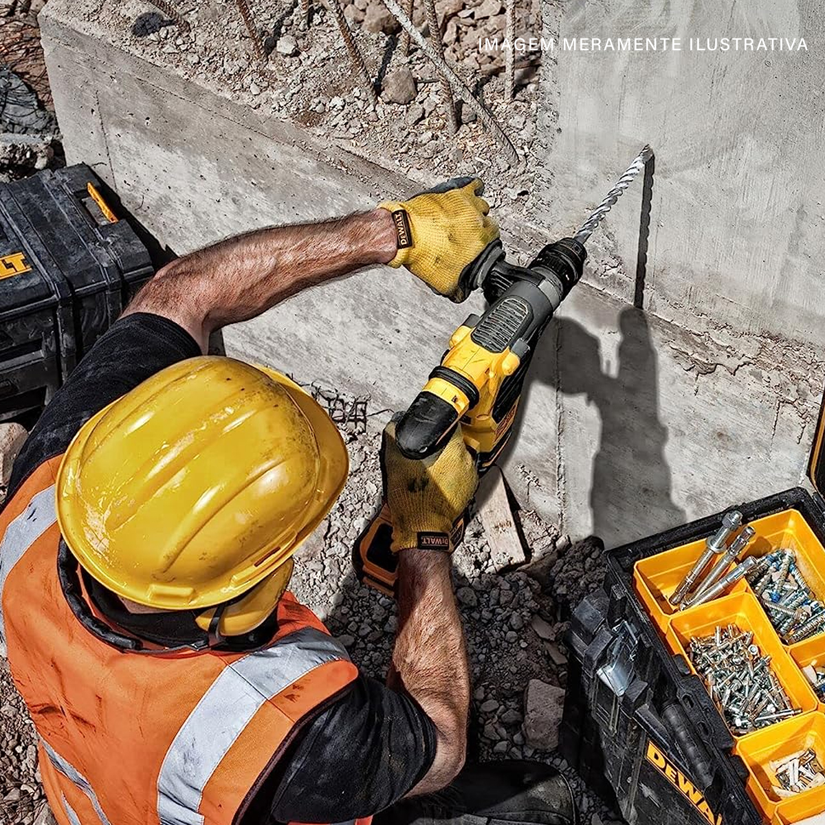 Broca Widea 4.00mm 50X110mm Sds-Plus Stand Para Concreto - Dewalt