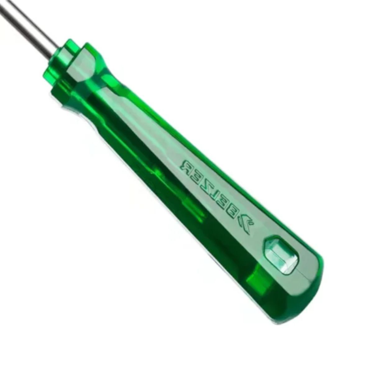 Chave Fenda Simples 5/16X8 Polegadas 8X200Mm Cabo Ergonômico Verde - Belzer