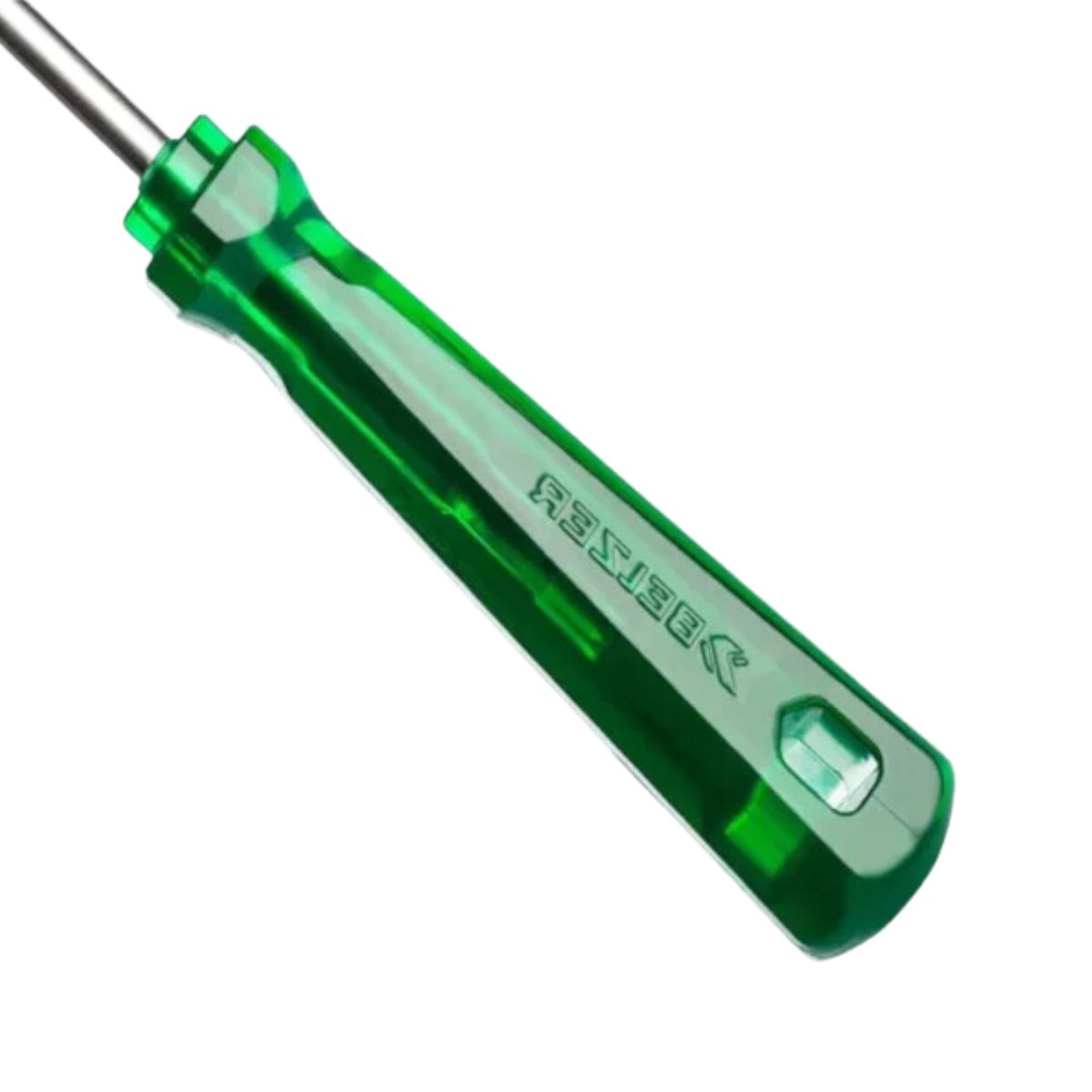 Chave Fenda Simples 1/2X12Pol (12X300Mm) Cabo Ergonômico Verde Belzer