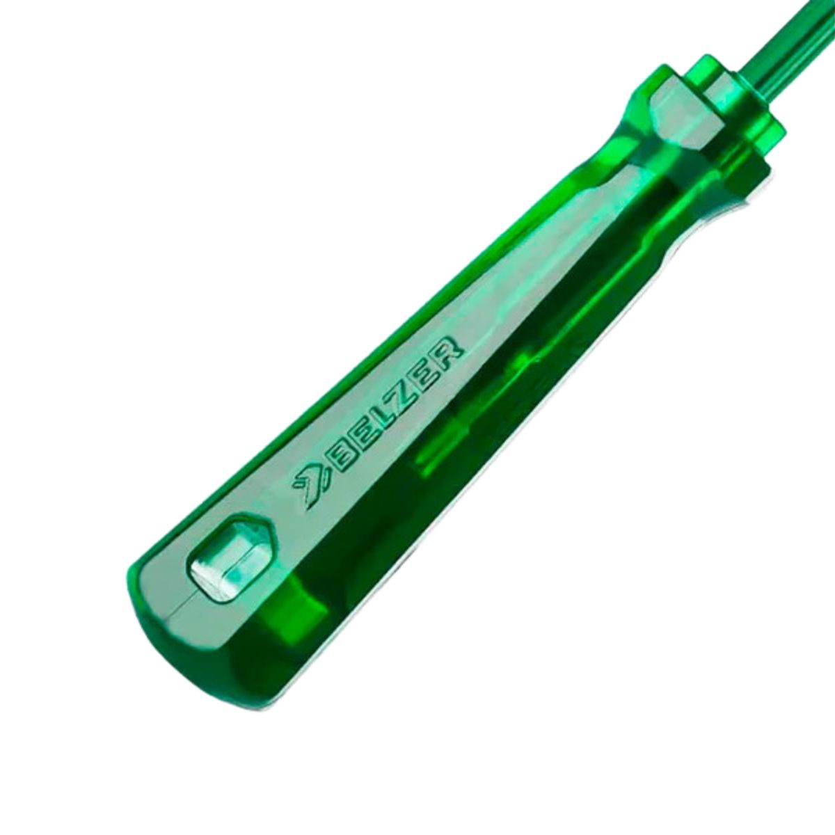 Chave Fenda (Paralela) Simples Isolada 1000V 3/16X6Pol (5X150Mm) Cabo Ergonômico Verde Belzer