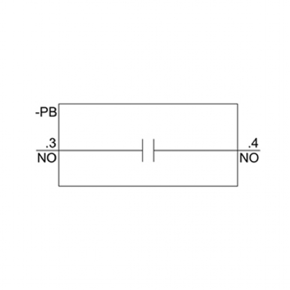 Bloco Contato Auxiliar Para Botão 1Na 3SU14001AA101BA0 - Siemens
