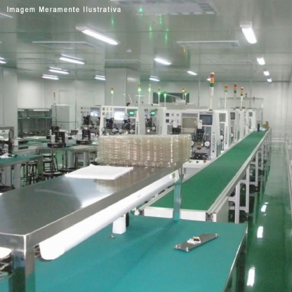 Luminária Tubular Led Sobrepor Retangular 2X9W G13 Bivolt 6500K Luz Branca - Ourolux