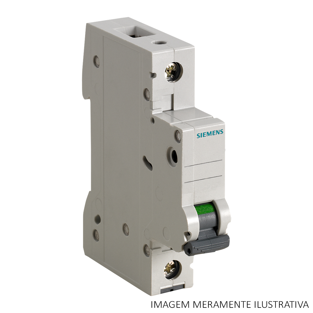 Disjuntor Mini Din Unipolar 20A Curva C 4,5Ka 220/380V 5SL31207MB Siemens