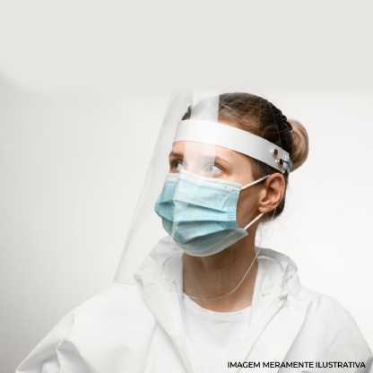 Suporte Fixação Verde Com Visor Policarbonato Para Capacete - Carbografite