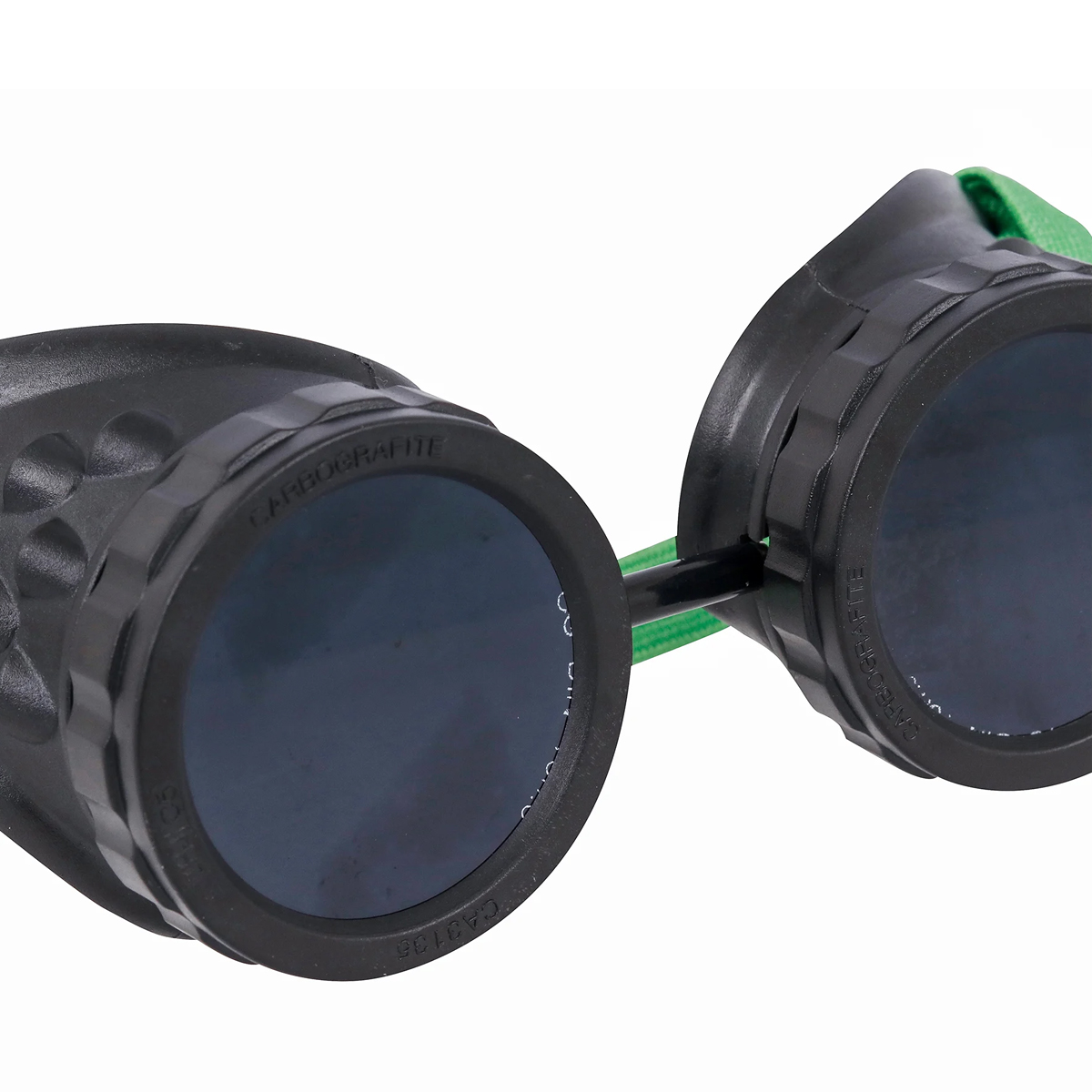 Óculos Segurança Solda Maçariqueiro Redondo Elástico Ajustável Concha Ca-3135 - Carbografite