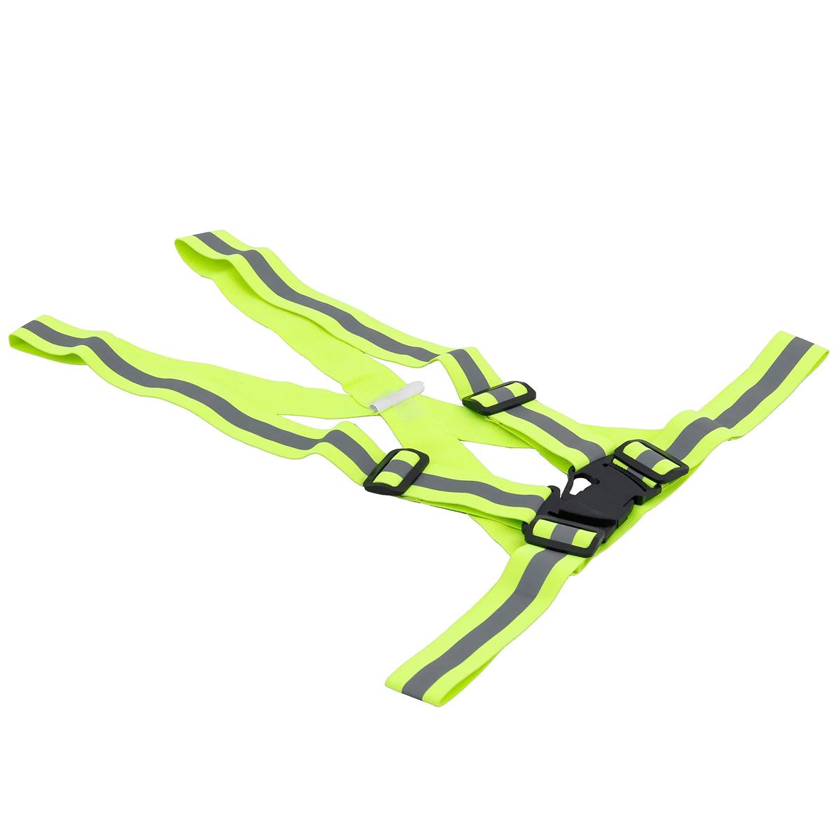 Suspensão Proteção Cg 07 Poliéster/Elastano Verde Limão Fivela Frontal Faixa Refletiva - Carbografite