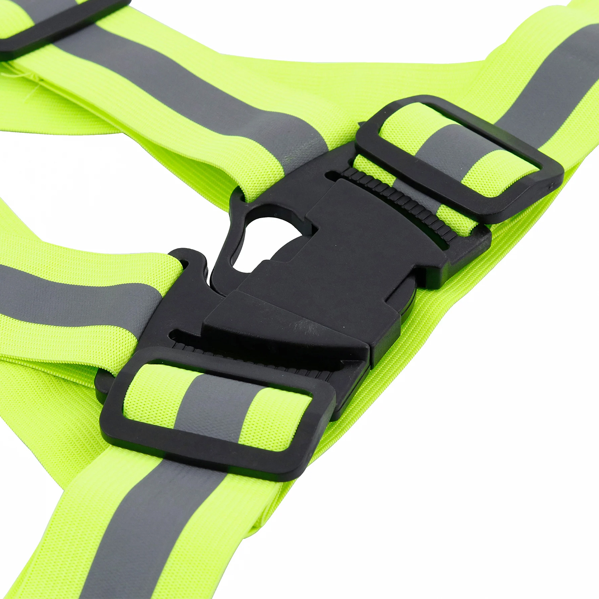 Suspensão Proteção Cg 07 Poliéster/Elastano Verde Limão Fivela Frontal Faixa Refletiva - Carbografite