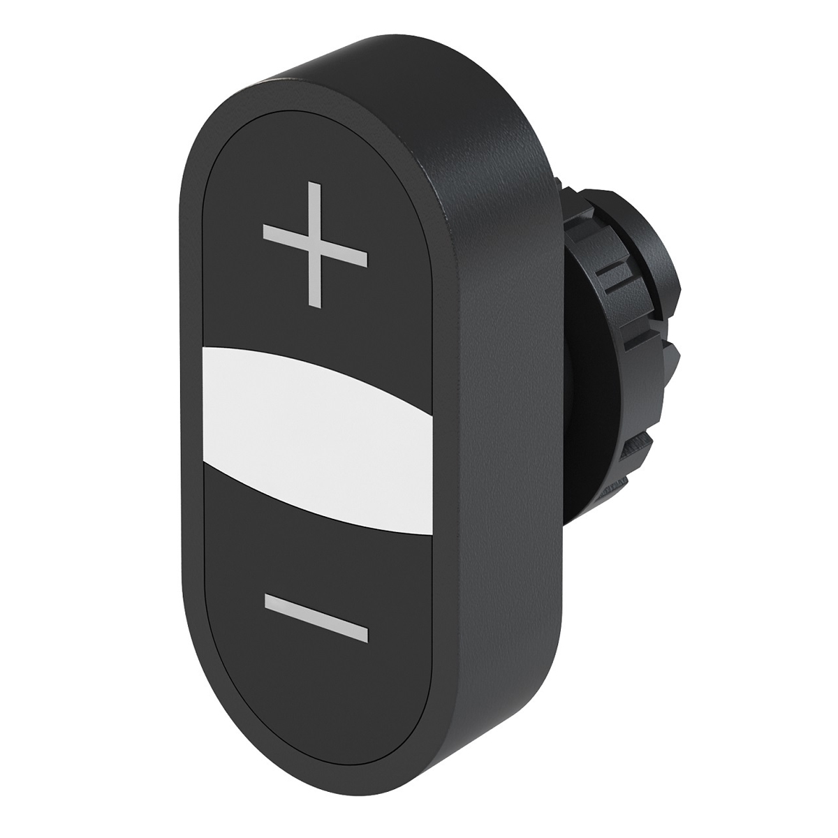 Botão Pulsador Duplo Ip40 22mm Preto BD55PNWH - WEG