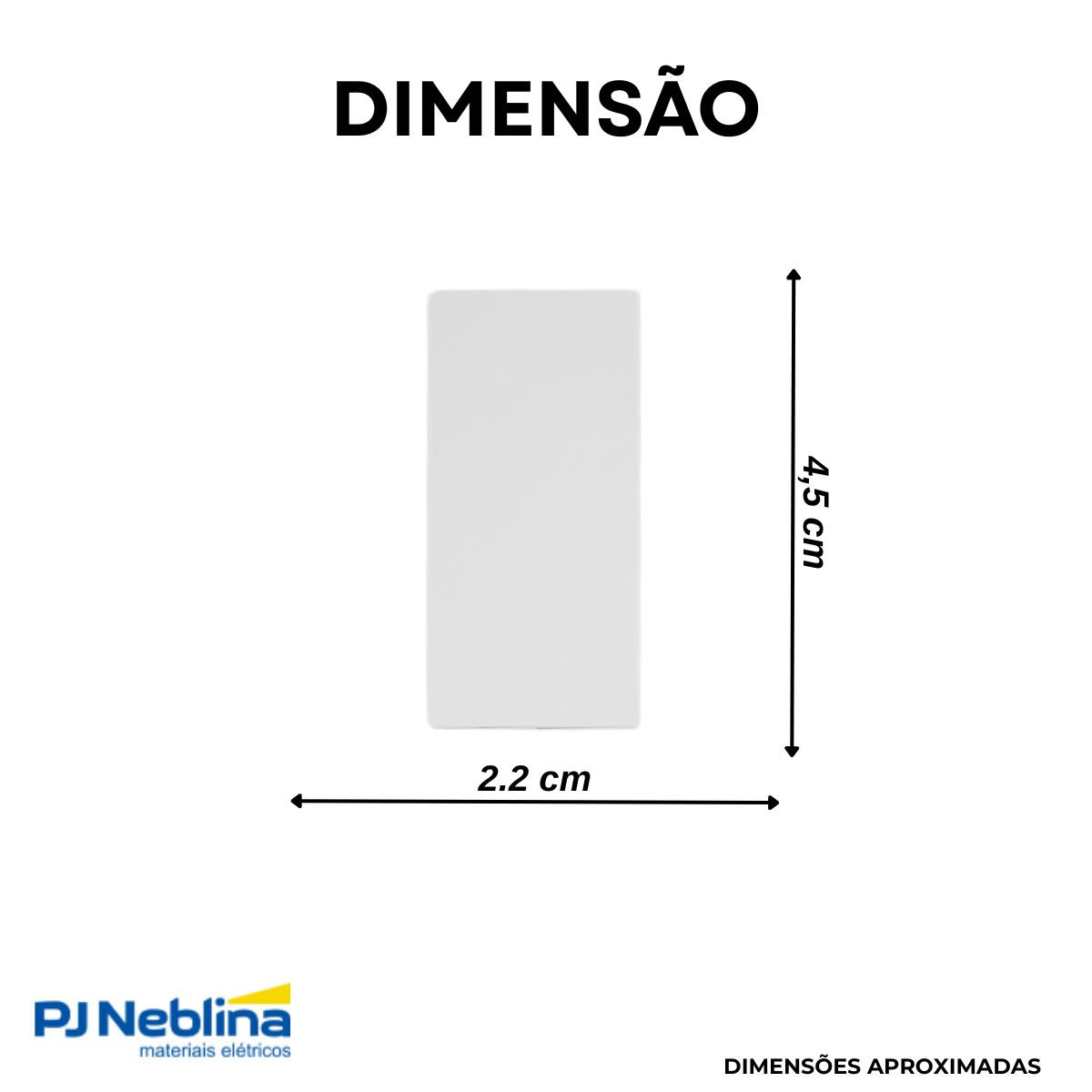 Modulo Interruptor Simples 1 Modulo 10A 250V Branco Unno C/Luz - Abb