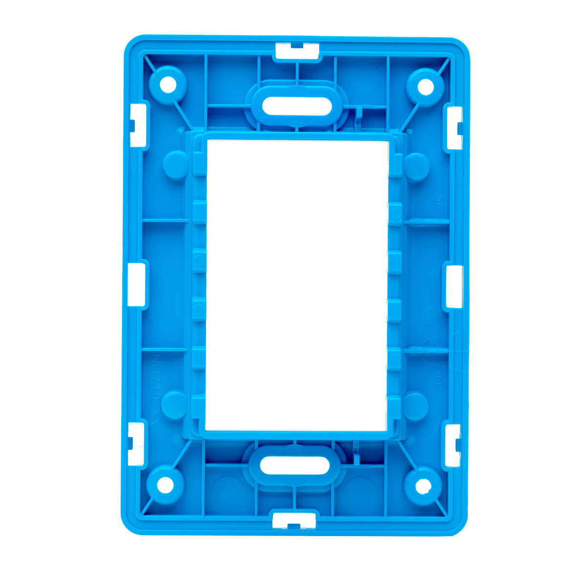 Suporte Horizontal 4X2 Unno Azul - ABB
