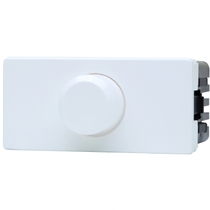 Módulo Variador Luminosidade Dimmer Rotativo 700W 220V Unno Branco - ABB