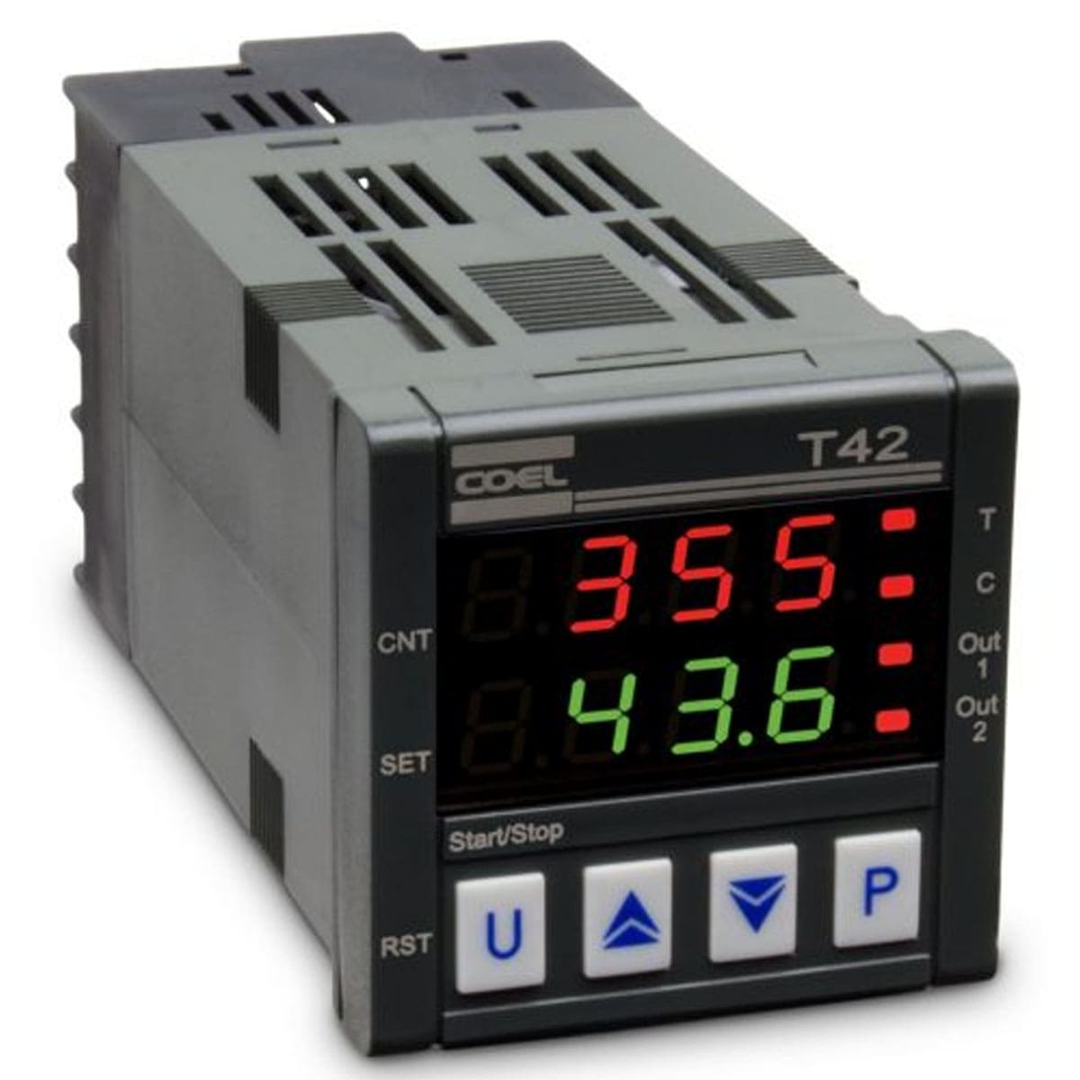 Relé Temporizador Digital Contador/Multifunção 1Seg-9999H 2 Spdt 2Naf 100-240V T42HLRR-K-P Coel