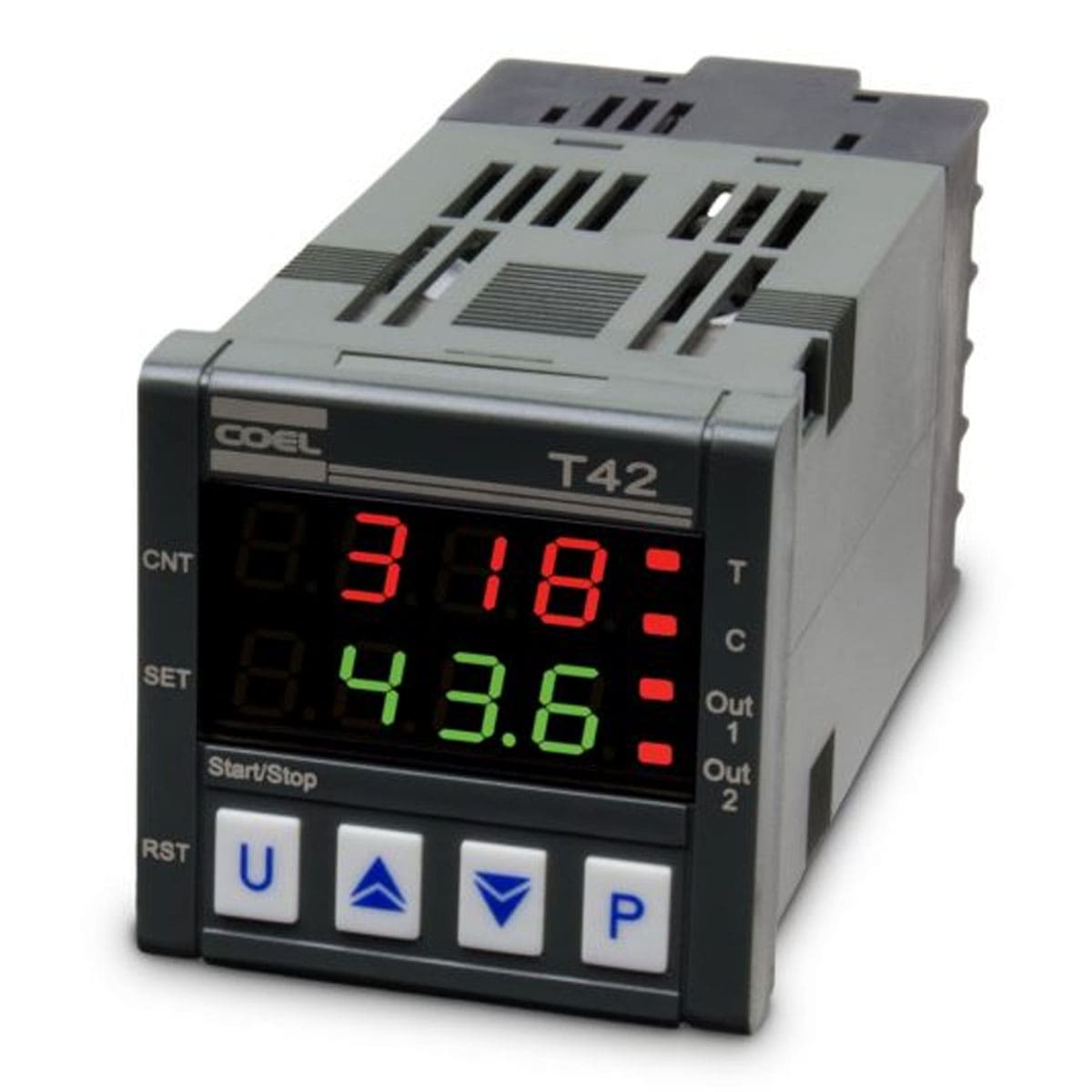 Relé Temporizador Digital Contador/Multifunção 1Seg-9999H 2 Spdt 2Naf 100-240V T42HLRR-K-P Coel