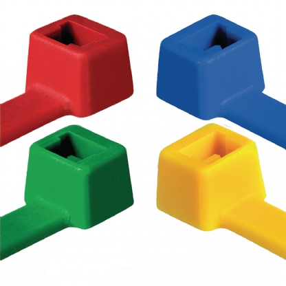 Abraçadeiras Flexível Poliamida 200x4,6mm Colorida Embalagem Com 1000 Unidades - Hellermann