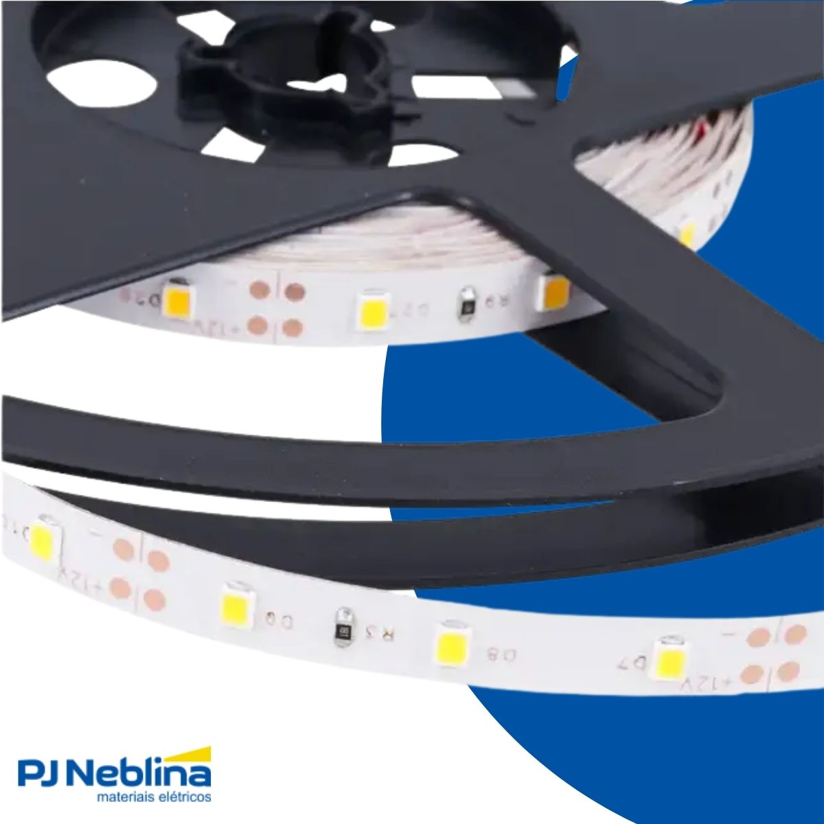 Fita Led 2835 4,8w/m 12v 6000k Branco Frio 150lm/m (rl C/5m)