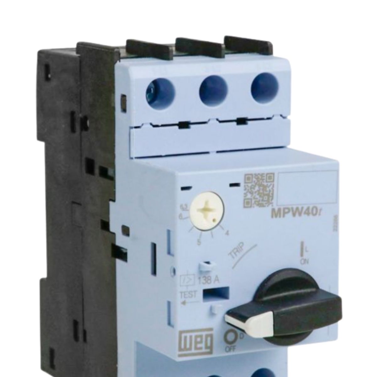 Disjuntor Motor Tripolar 6,3A 4-6,3A 3Cv 380/415V 100Ka 380/440V 50/60Hz - Weg