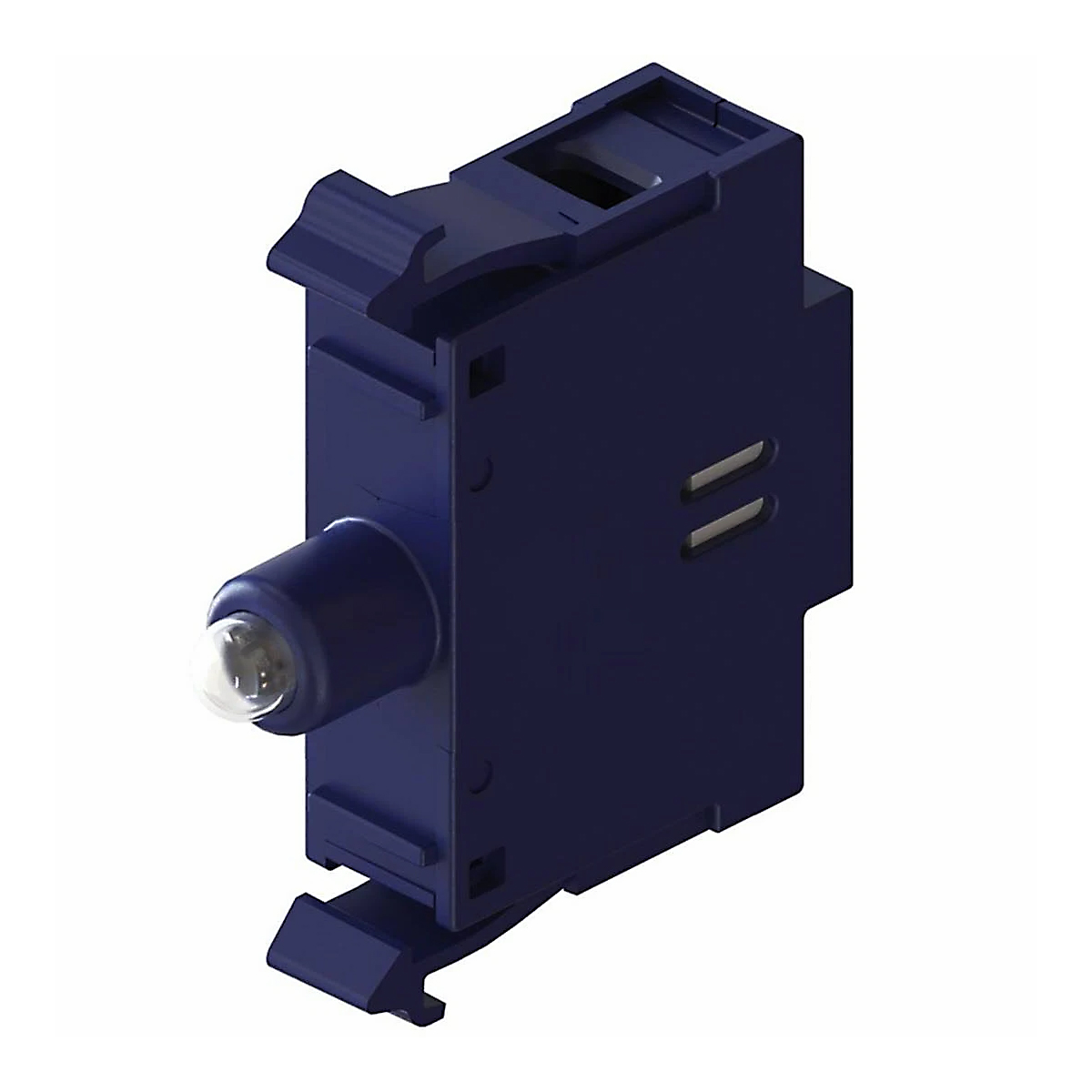 Bloco Contato Iluminado Led Para Botão Sinaleiro 24Vca/Cc Branco CSW-BIDLF-0E26 - WEG