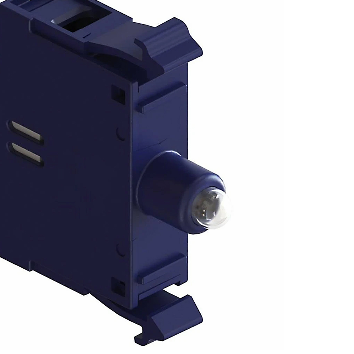 Bloco Contato Iluminado Led Para Botão Sinaleiro 24Vca/Cc Branco CSW-BIDLF-0E26 - WEG