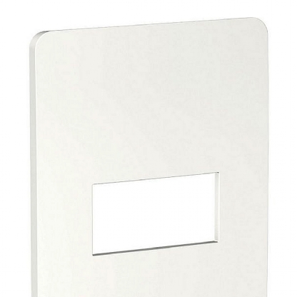 Placa Acabamento Horizontal 4X2 Orion Branco - Schneider Electric