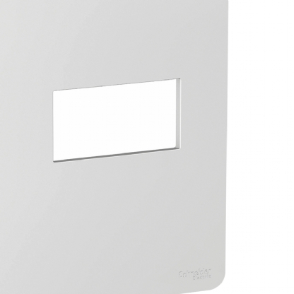 Placa Acabamento Horizontal 4X2 Orion Gamma Silver - Schneider Electric