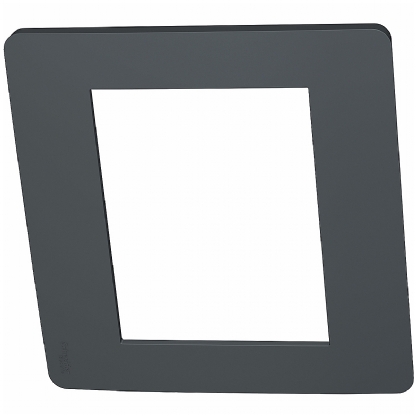 Placa Acabamento 6 Postos 4X4 Orion Stellar Black - Schneider Electric