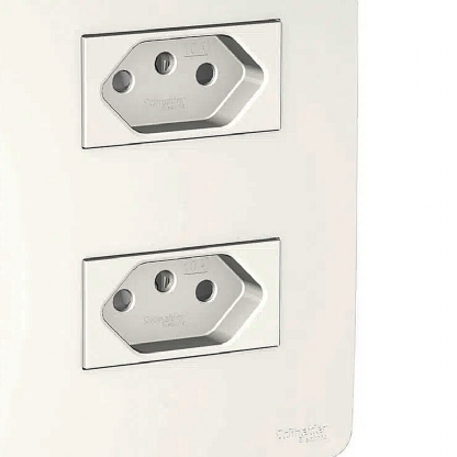 Conjunto 2 Tomada Distanciados 10A 4X2 Orion Branco - Schneider Electric