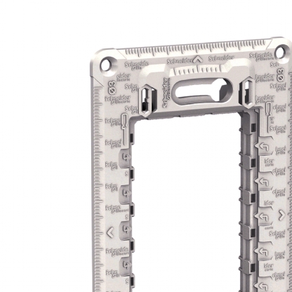 Suporte 3 Postos Horizontal 4X2 Orion Branco - Schneider Electric