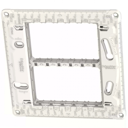 Suporte Para 6 Módulos 4X4 Cor Branco Linha Orion S71020324 - Schneider Electric