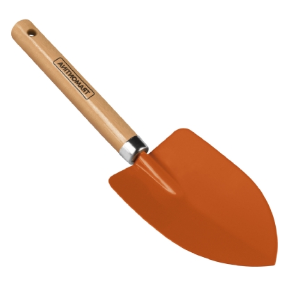 Pazinha Para Jardim Larga Metálica Com Cabo Madeira - Tramontina