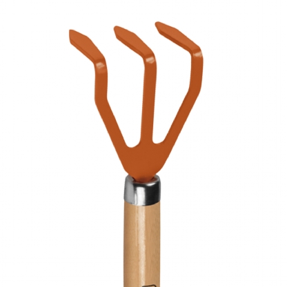 Ancinho Para Jardinagem Com Cabo Madeira 310X160X130mm - Tramontina