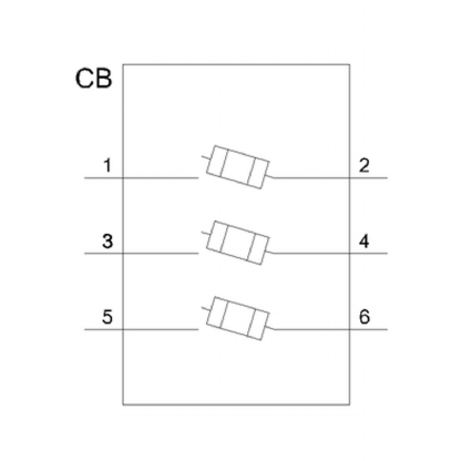 Chave Seccionadora Liga/Desliga Sobre Carga Tripolar 160A Fusível Nh00 Trilho 3NP11331CA10 - Siemens