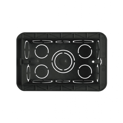 Caixa Embutir Para Alvenaria 4X2 Preto - Pial