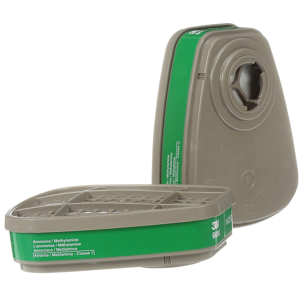 Cartucho Químico Respirador Série 6000 Verde Classe 1 Amônia/Metilamina - 3M Do Brasil