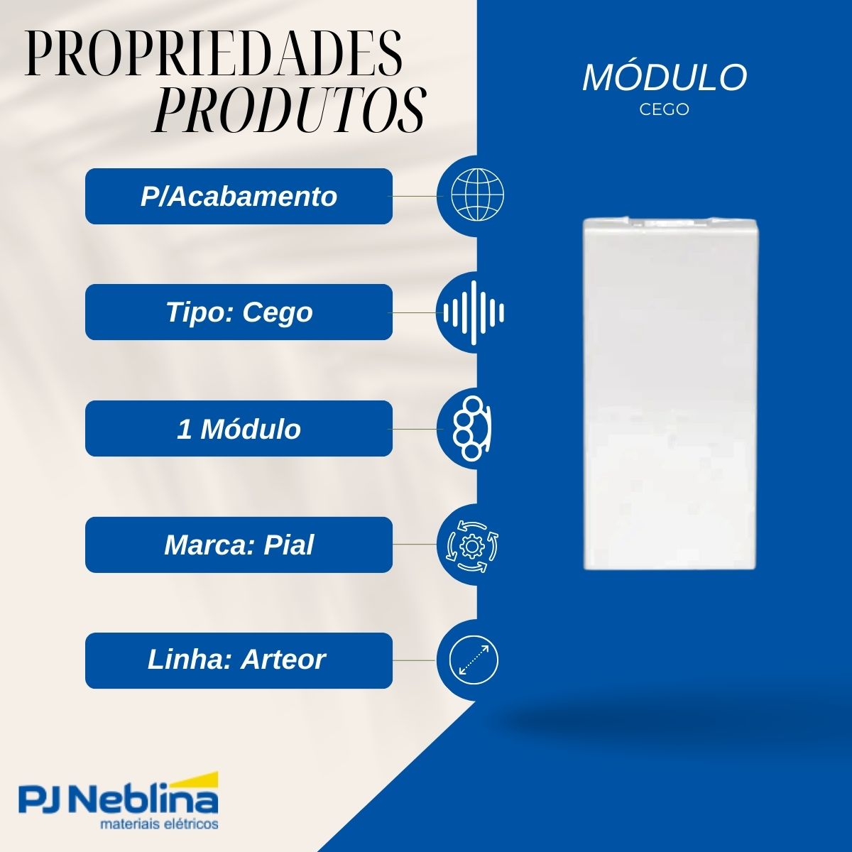 Modulo Cego 1 Mod Bc Arteor