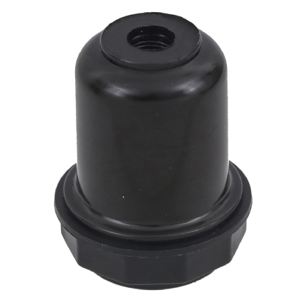 Soquete Para Abajur Coluna Pedestal Arruela E27 2A 250V Preto - Marcai