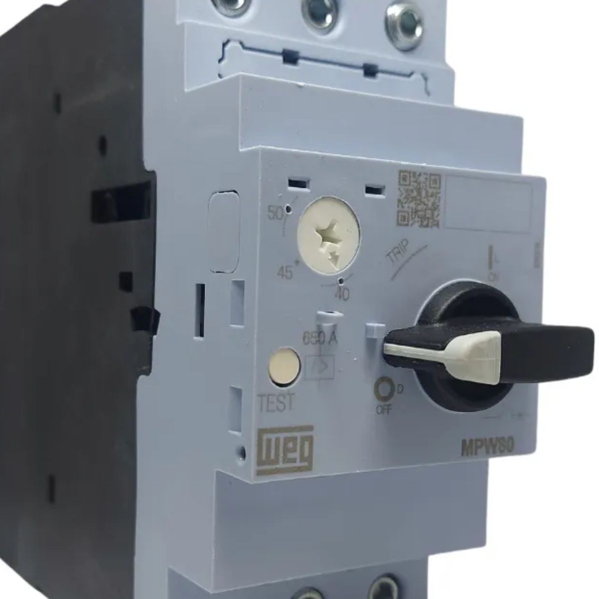 Disjuntor Motor Tripolar 50A 40-50A 22Kw 380/415V 65Ka 380/440V 50/60Hz - Weg