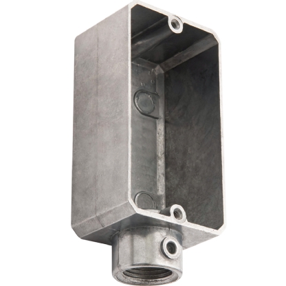 Condulete Alumínio Fixo Tipo E 3/4 Polegadas Com Rosca Bsp Sem Tampa Sem Vedação - Tramontina