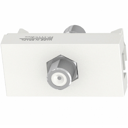 Módulo Tomada Antena TV Coaxial Orion Branco - Schneider Electric