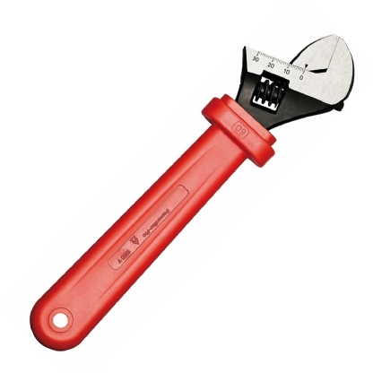 Chave Ajustável Inglesa Isolada 1000V 10 Polegada Vermelho - Tramontina