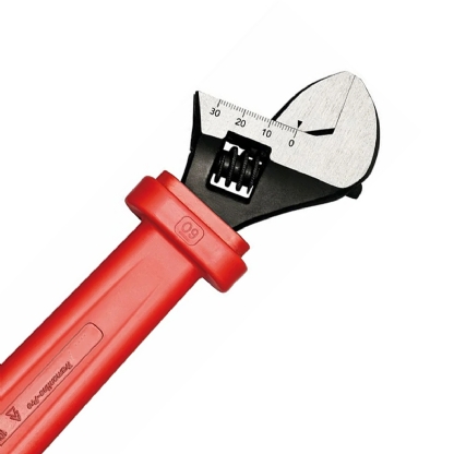 Chave Ajustável Inglesa Isolada 1000V 10 Polegada Vermelho - Tramontina